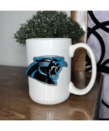 Carolina Panthers Mug Coffee Cup NFL Collectible Raised Logo - £10.58 GBP