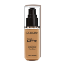 L.A. Colors Truly Matte Foundation - Long Wearing - #CLM357 - *GOLDEN BE... - £3.13 GBP