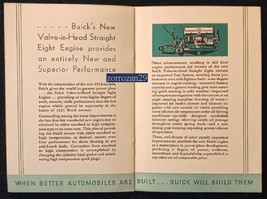 1932 Buick '8' 'the Outstanding Buick Of All Time' Original Sales Brochure - Us - $55.66