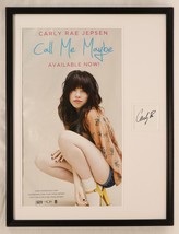 Carly Rae Jepsen Signed Framed 18x24 Call Me Maybe Poster Display B - £194.42 GBP