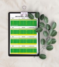 Happy Planner Classic, Debt Payment Tracker 2020, Printable Insert - £1.40 GBP