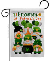 St Patrick Day Gnome Gifts Banner Wall Decor Patio Flag Porch Lawn Decoration - £15.90 GBP