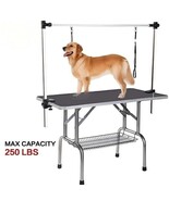 36" Portable Pet Grooming Table for Dogs with Adjustable Grooming Arm Noose - $199.00