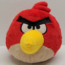 Angry Birds Red Bird 7&quot; Plush Stuffed Animal Doll NO Sound Toy - £12.57 GBP