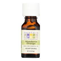 Aura Cacia - 100% Pure Essential Oil Mandarin Orange - 0.5 fl oz - £16.40 GBP