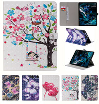 k6) Pattern Leather wallet FLIP MAGNETIC BACK cover Case for Apple iPad models - £66.81 GBP