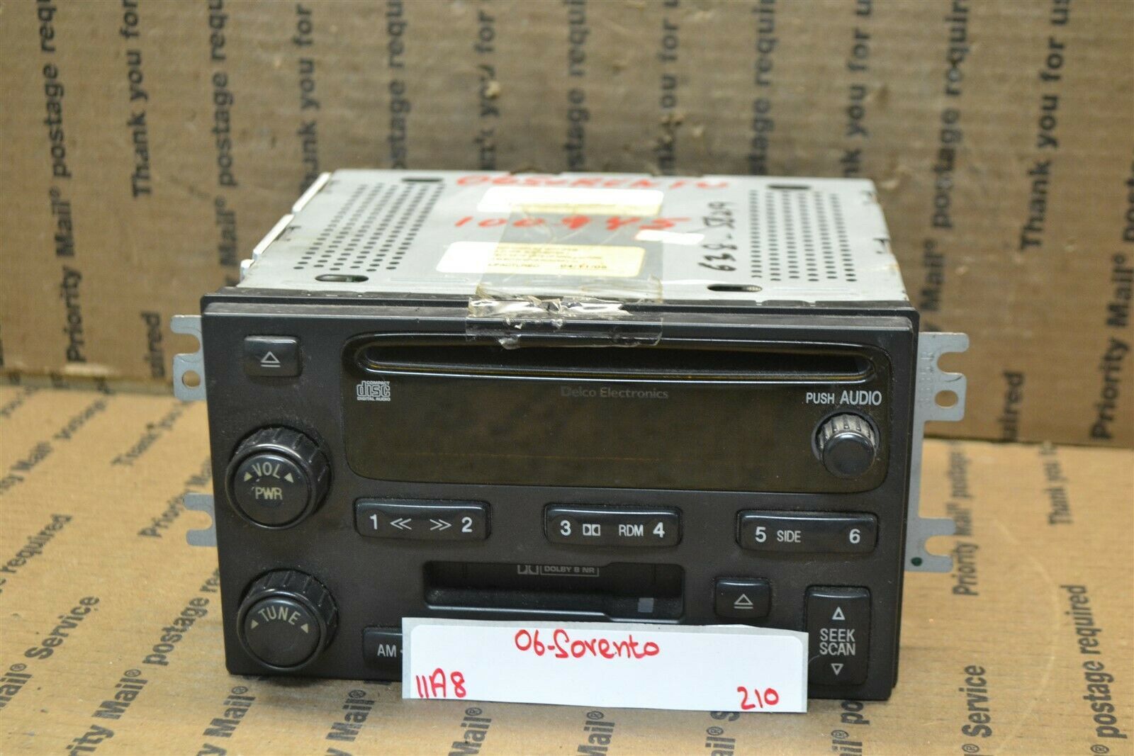 03-06 Kia Sonrento Audio Equipment Stereo Radio Receiver 961103E000 210-... - $23.99