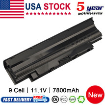 7800Mah Battery For Dell Vostro 2520 3450 3550 3750 Fit: J1Knd 8Nh55 4Yr... - $42.99