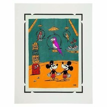 Theme Park Disney Artist Print Will Gay Tiki - £101.23 GBP