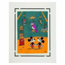 Theme Park Disney Artist Print Will Gay Tiki - £100.90 GBP