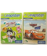 Leapster 2 Learning Game - Pet Pals Adopt A Playful New Pal &amp; Cars Super... - £10.45 GBP