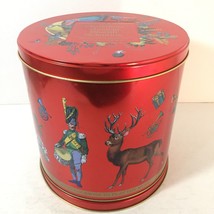 Fortnum &amp; Mason Musical Cookie Biscuit Tin Christmas Birds Drummer Retired - £15.82 GBP