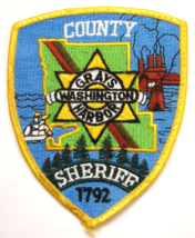 GRAYS HARBOR SHERIFF County top quality crest Cloth Embroidered Insignia... - £11.79 GBP