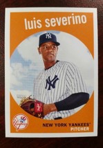 2018 Topps Archives Luis Severino SP Signature Omission - $285.92 MXN