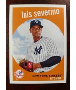 2018 Topps Archives Luis Severino SP Signature Omission - $284.05 MXN