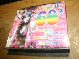used-2 cd set-hits of the 60`s-various artist-2000-holland import-rock-oldies - £5.49 GBP