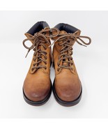 Steve Madden Womens Brown Leather &#39;Parley&#39; Hiking Boot Size 6 (see descr... - $293.39 MXN