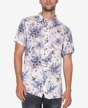 Zeegeewhy Men&#39;s Party Beach rayon Button-Down Shirt MSRP $79 2 Prints - £12.78 GBP+