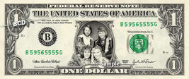 ABBA music band on REAL Dollar Bill Cash Money Collectible Memorabilia Celebrity - £6.94 GBP