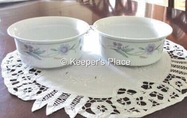 2 Oneida China Ava Fruit Dessert Sauce Bowl Ramekin Mint Condition - £11.01 GBP