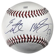 Easton McGee Milwaukee Brewers Signed Baseball Tampa Bay Rays Autograph Proof - £37.98 GBP