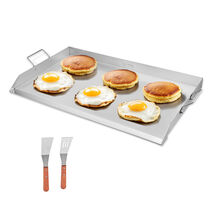 VEVOR Stainless Steel Griddle, 36x22 inch Flat Top Rectangular Plate, Ga... - $107.90