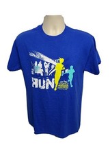 NYRR Mighty Milers Run for Life Adult Medium Blue TShirt - $382.89 MXN