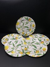 SET of 5 Hobby Lobby The Spring Shop 13” Lemon Botanical Yellow Green Ch... - $520.51 MXN