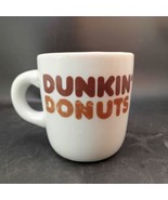 Vintage 1970s Dunkin Donuts .25&quot; Thick Coffee Cup Mug Arbor Internationa... - £14.22 GBP