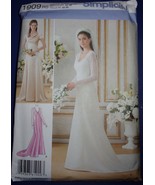 Simplicity Misses Lined Wedding &amp; Bridesmaids Gowns Size 14-22 #1909 Uncut - $8.15 CAD