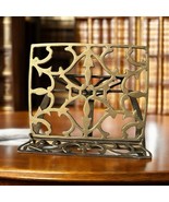 Antique Vintage Solid Brass Adjustable Folding Stand Book Bible Sheet Mu... - €108,62 EUR