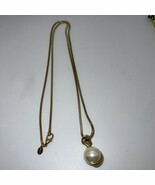 Express Chunky Single Faux Pearl Necklace - $15.00