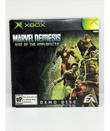 New Xbox DEMO Disc Marvel Nemesis Rise of the Imperpects EA Factory Seal... - £36.84 GBP