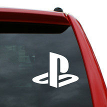 Playstation logo Vinyl Decal | Color: White | 5&quot; tall - £3.97 GBP