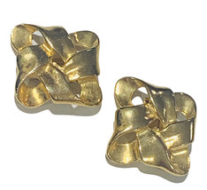vintage gold tone two clip shoe bag dress clip - £23.59 GBP