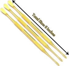 Gold Wax Carving Ear Tool Stainless Steel 6&quot; Major Key to Success (3 Pack) - $395.22 MXN
