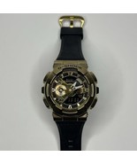 Casio G-Shock GM110G Gold Ion Plated Case Black Rubber Strap Men’s Watch... - $198.43 CAD