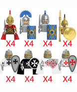 32PC Military Building Blocks Medieval Time Roman Action Soider Figures ... - $893.16 MXN