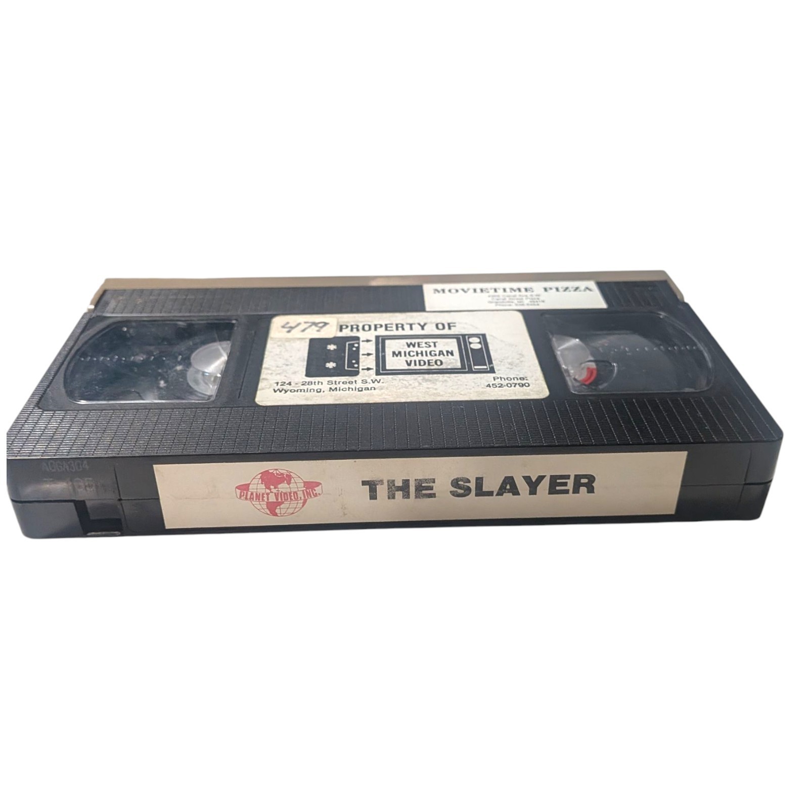 the slayer vhs 1982 planet video Horror No Cover Art Rare HTF untested  Item image 3