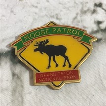 Refrigerator Magnet Collectible Grand Teton National Park Moose Patrol Travel - £7.93 GBP