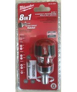 Milwaukee - 48-22-2330 - 8-in-1 Compact Ratcheting Multi-Bit Screwdriver - £21.98 GBP