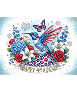 4TH OF July Humminbirds Clip Art 100 PNG Digital Download Bundle VOL 1 - $2.99