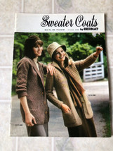 Vintage Knitting Pattern Sweater Coats - by Bernat - Book No. 268 - $12.19