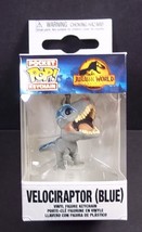 Funko Pocket Pop Jurassic World Dominion Velociraptor Blue Keychain Keyring - £7.57 GBP