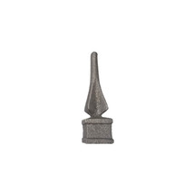 1/2&quot; Finial Quad No Ball for Square Pipe Gate Fence Ornamental - £5.48 GBP