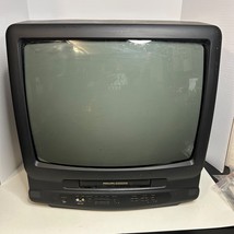 Philips Magnavox CCZ190AT32 TV VCR Combo 19&quot; For PARTS/REPAIR No Remote - $118.63