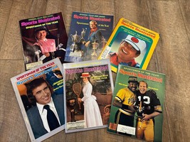 Bundle of 1970’s Sports Illustrated Sportsman/women of the Year Editions (6) - £15.57 GBP