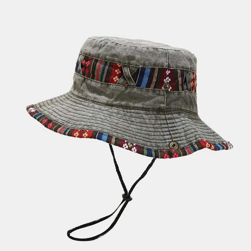 2024 New Bucket Hats Man Women Beach Anti-  Mountaineering Travel Fisherman Hats - £102.65 GBP