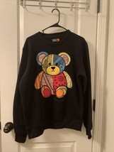 Fashion Exchange Men&#39;s Sweatshirt Pullover Crew Neck Puffy Bear Size Med... - $32.98