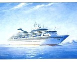 MS Crown Odyssey Postcard Royal Cruise Line  - $11.88